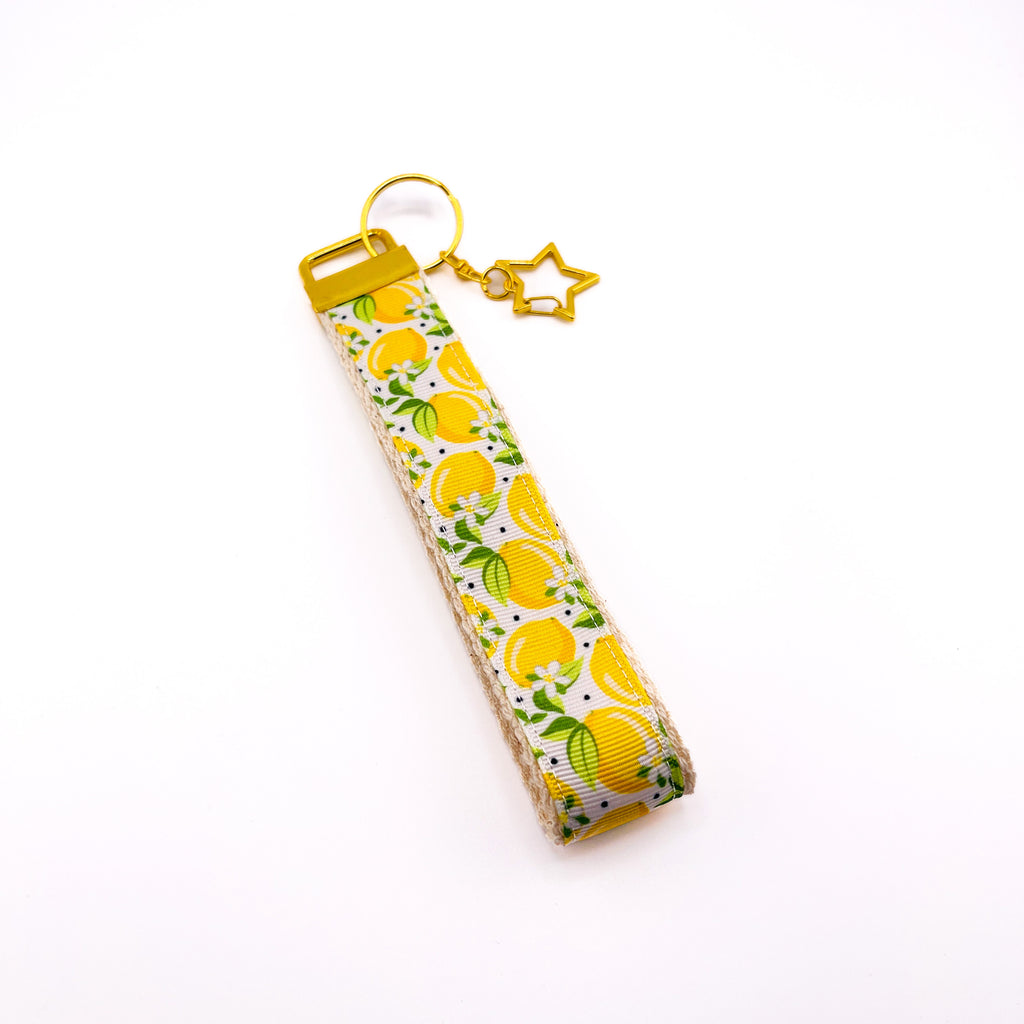 Lemon Zest Wristlet