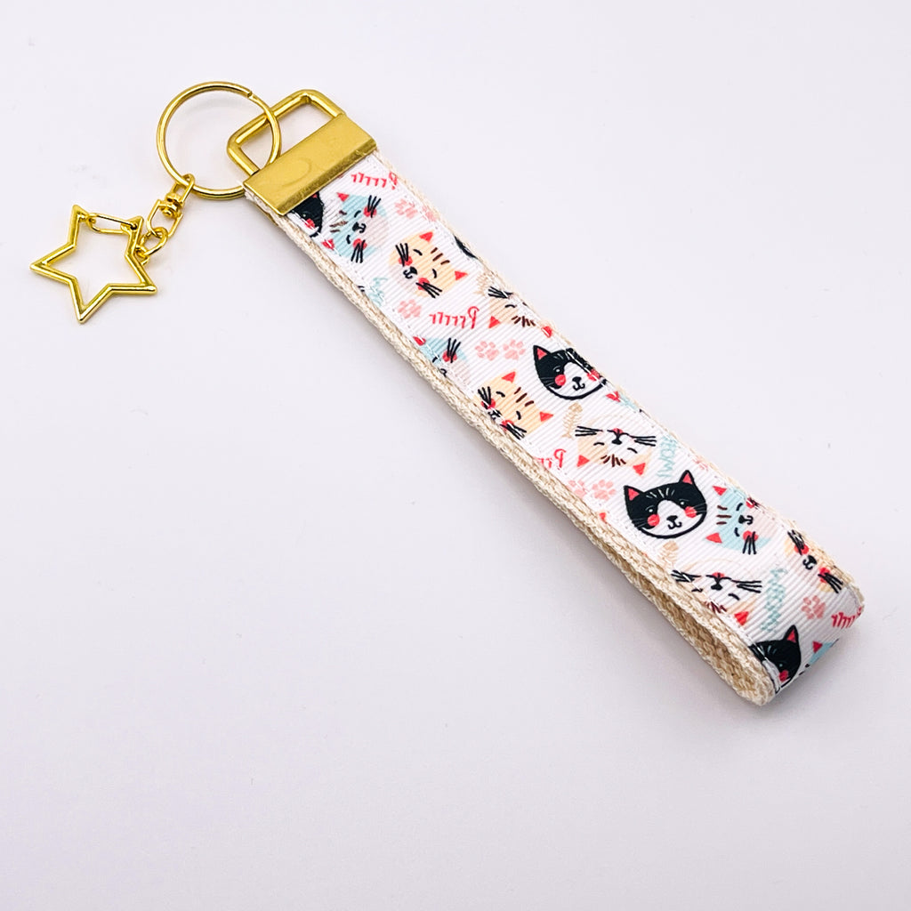 Cat Prrrrr Wristlet