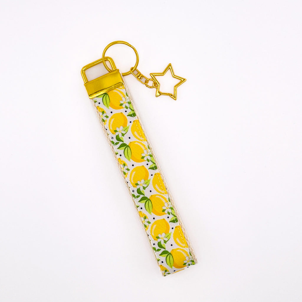 Lemon Zest Wristlet